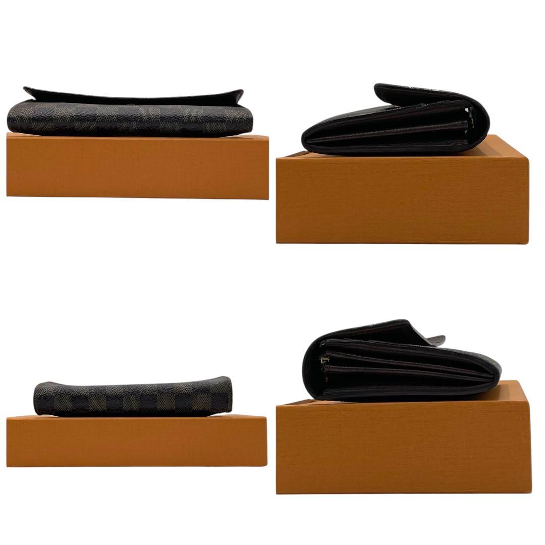 正規品✨ルイヴィトン ポルトフォイユ サラ ダミエ エベヌ 長財布