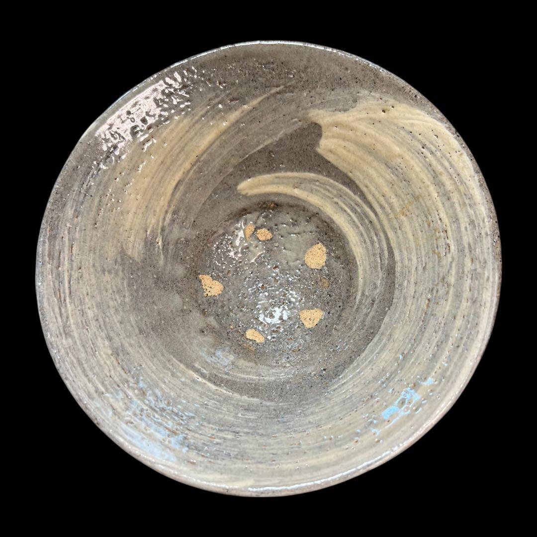 《極美品》茶道具 韓国人間文化財 池順鐸 高麗茶碗 平茶碗 茶碗 共箱 栞付