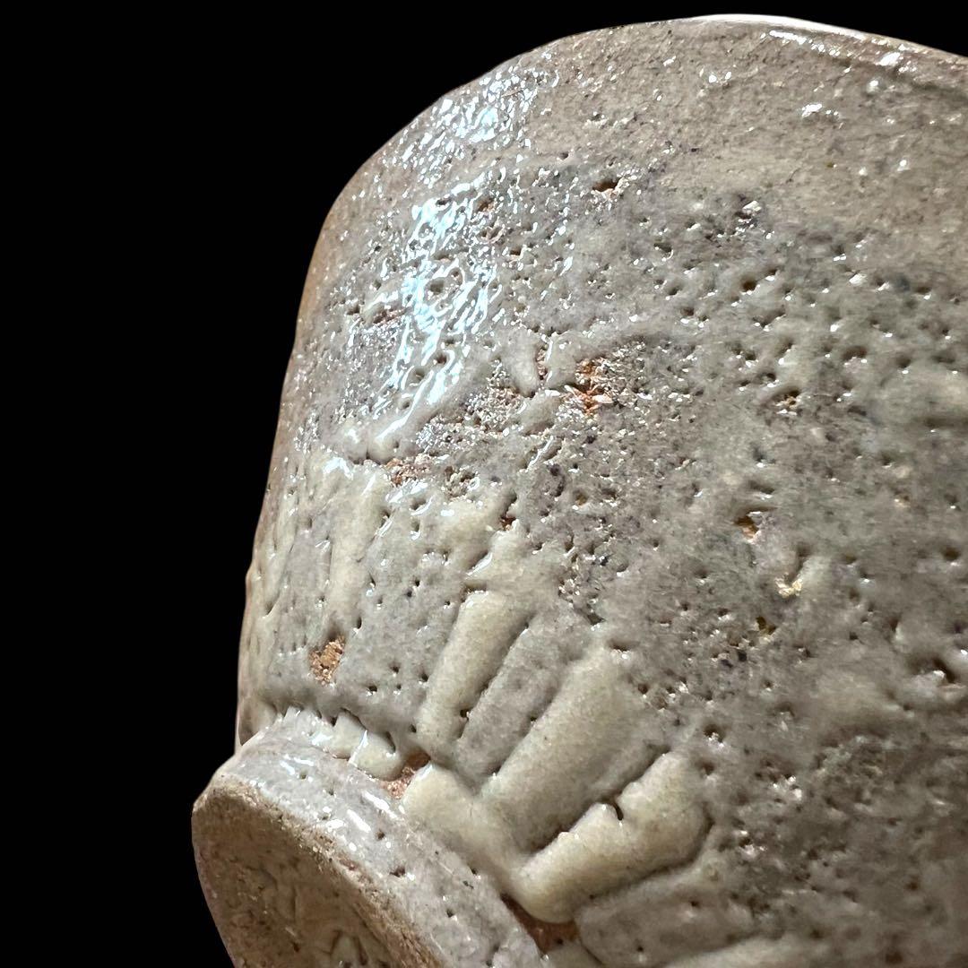 《極美品》茶道具 韓国人間文化財 池順鐸 高麗茶碗 平茶碗 茶碗 共箱 栞付