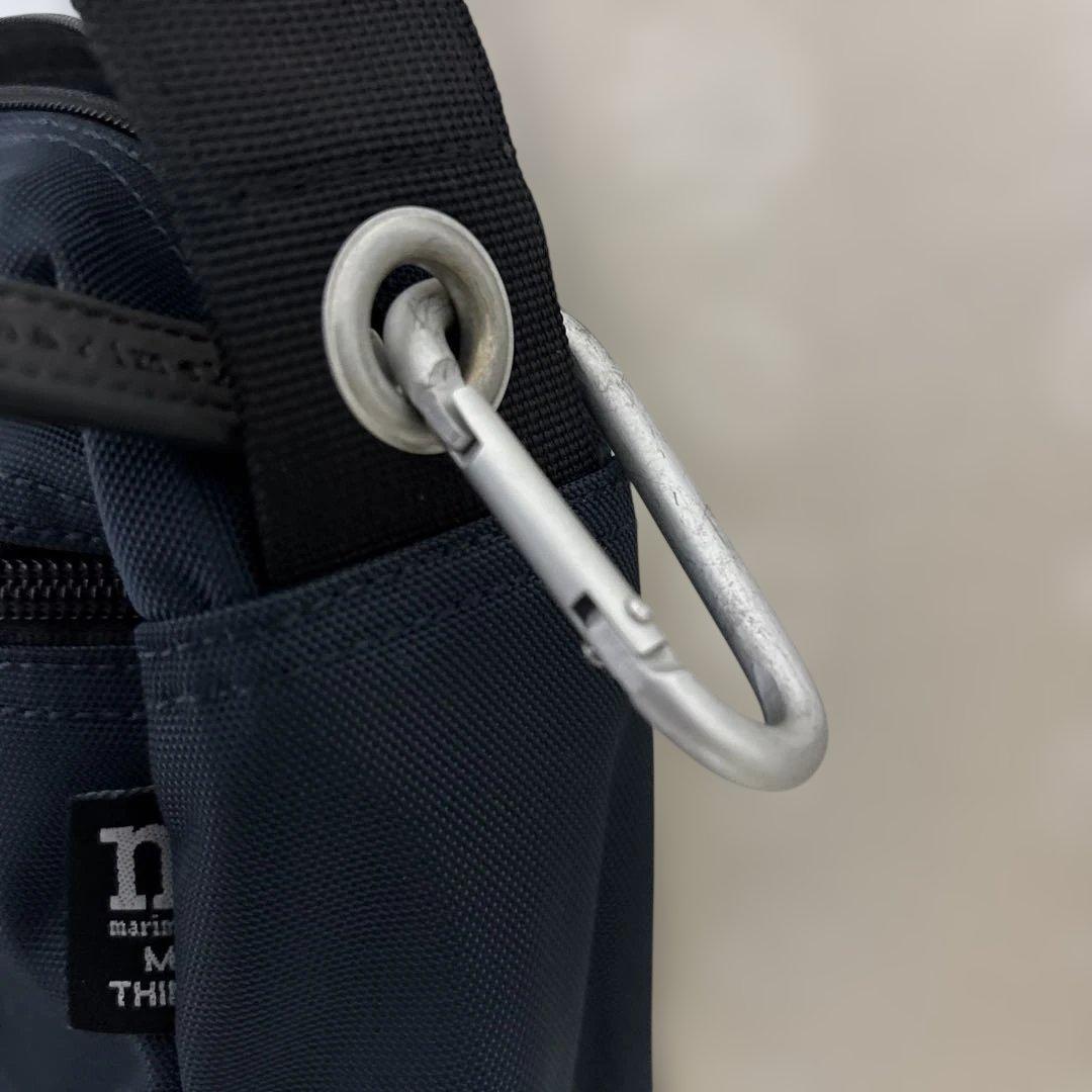 レア　新品マリメッコ　未使用マイシングス　ショルダーバッグ　ネイビー