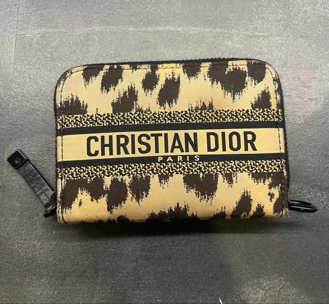 CHRISTIAN DIOR ヒョウ柄ケース