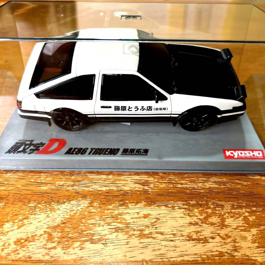 新品 未使用　京商 頭文字D AE86トレノ カーボンボンネット仕様