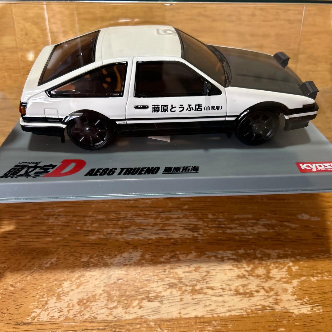 新品 未使用　京商 頭文字D AE86トレノ カーボンボンネット仕様