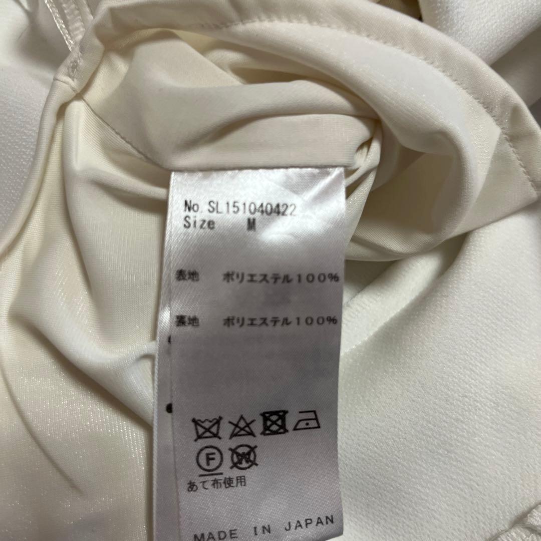 miw　sheller ホワイト プリーツショートパンツ キュロット