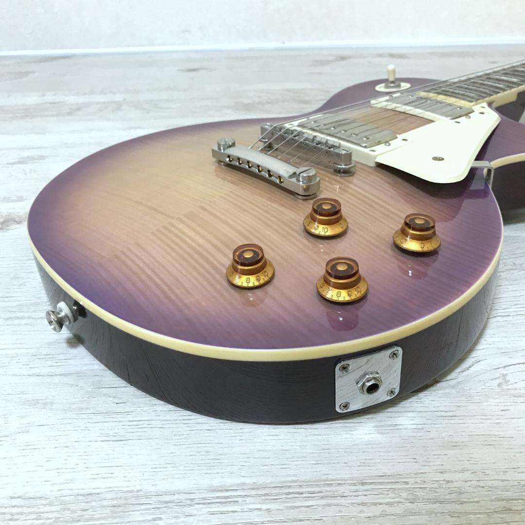 【美品】Epiphone レスポール STANDARD PRO エレキギター 紫