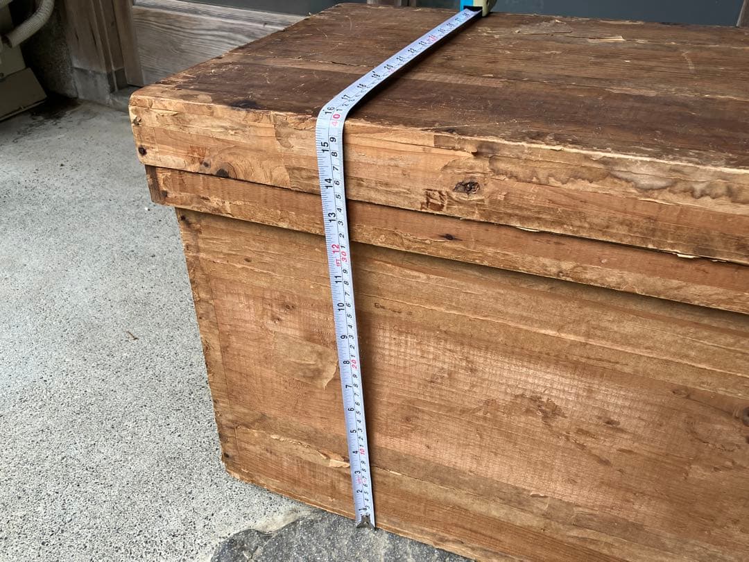 まいまい 木製 茶箱 2個セット　昭和レトロ【お値下げしました】