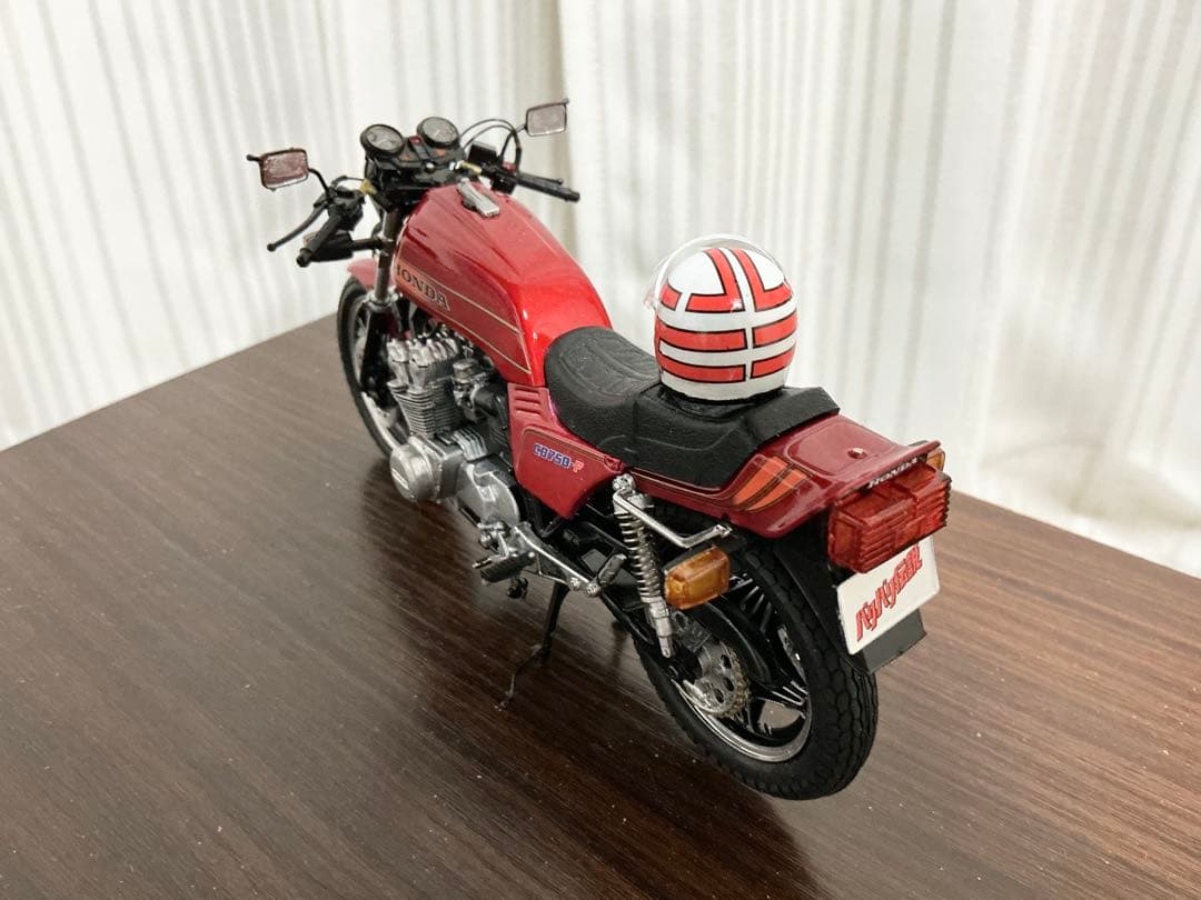 バリバリ伝説 巨摩郡CB750F 1/12プラモデル完成品