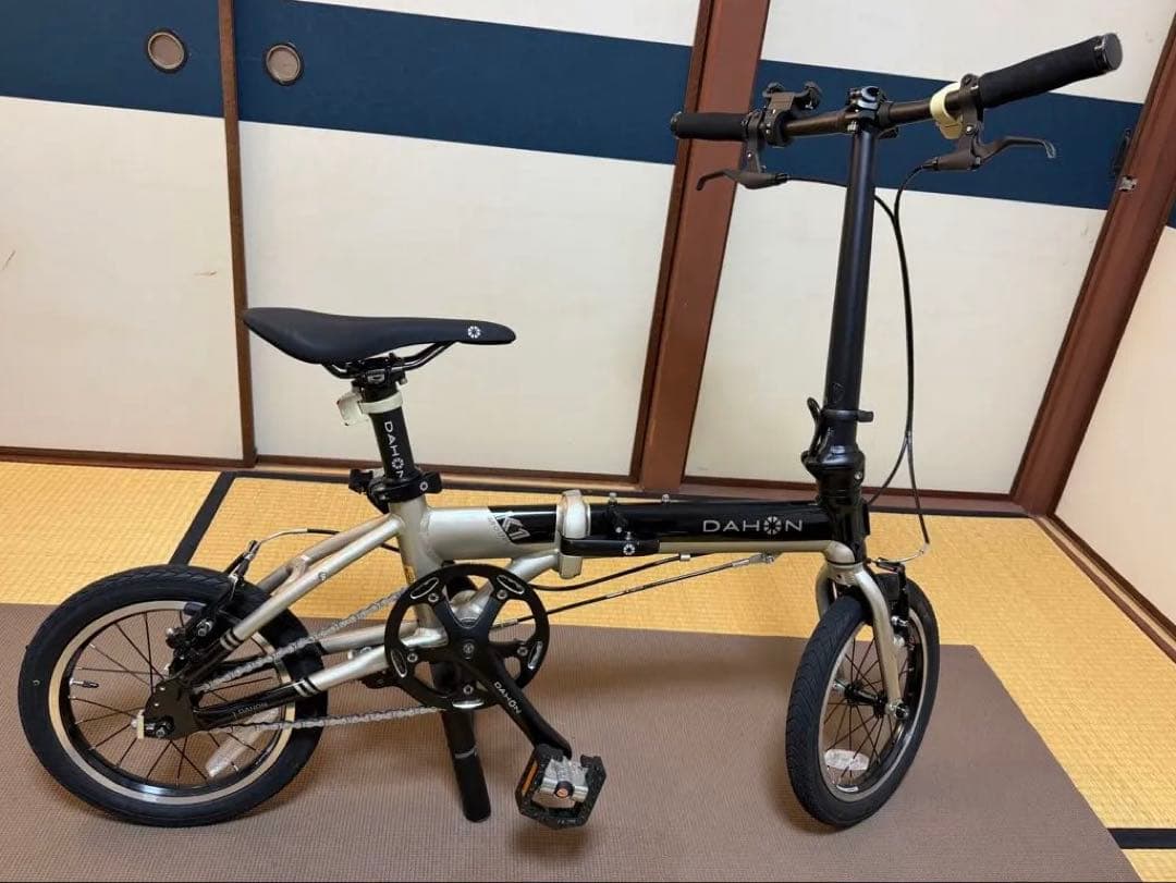 DAHON K1 折りたたみ自転車 シルバー・ブラック