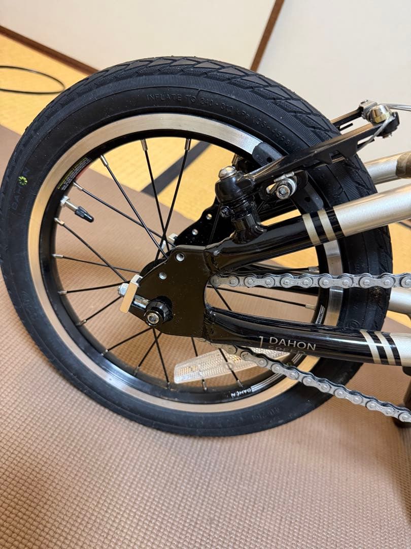 DAHON K1 折りたたみ自転車 シルバー・ブラック