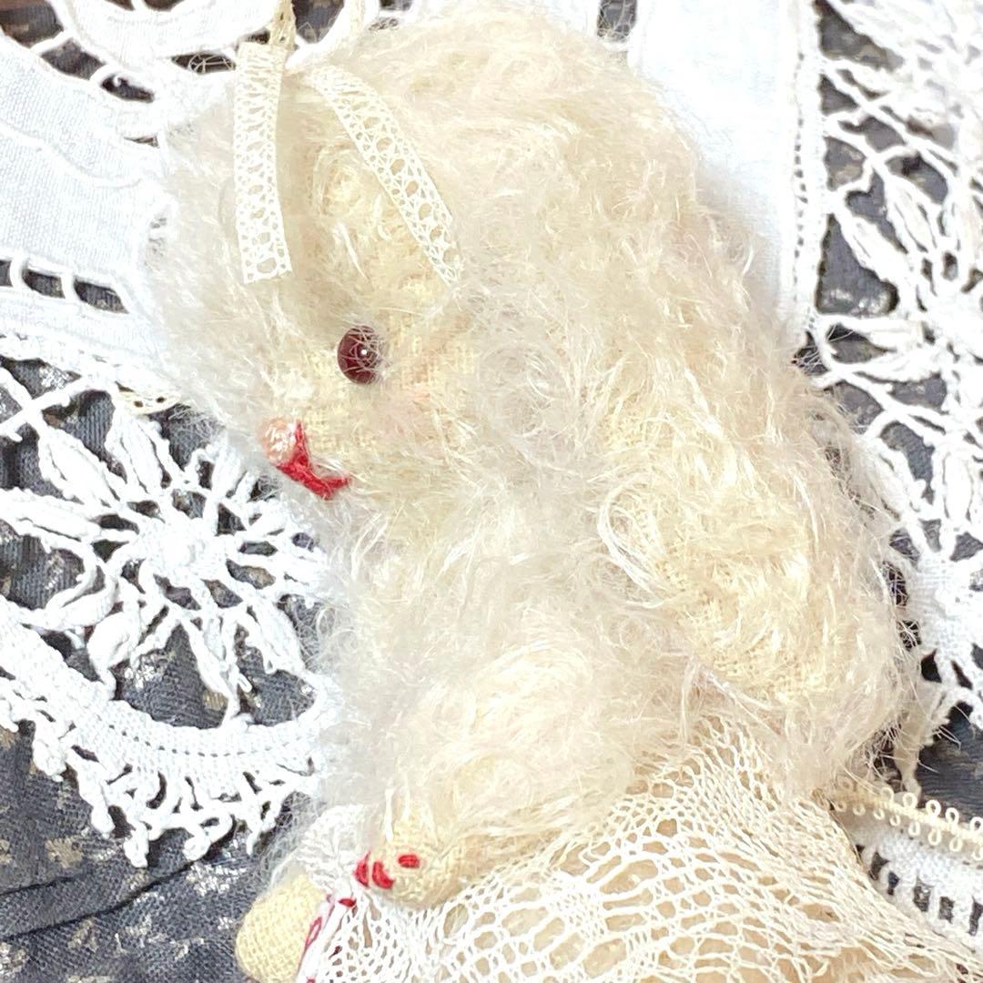 テディベア ハンドメイド ai bear 14.5㎝ うさぎ ロップイヤー 作家