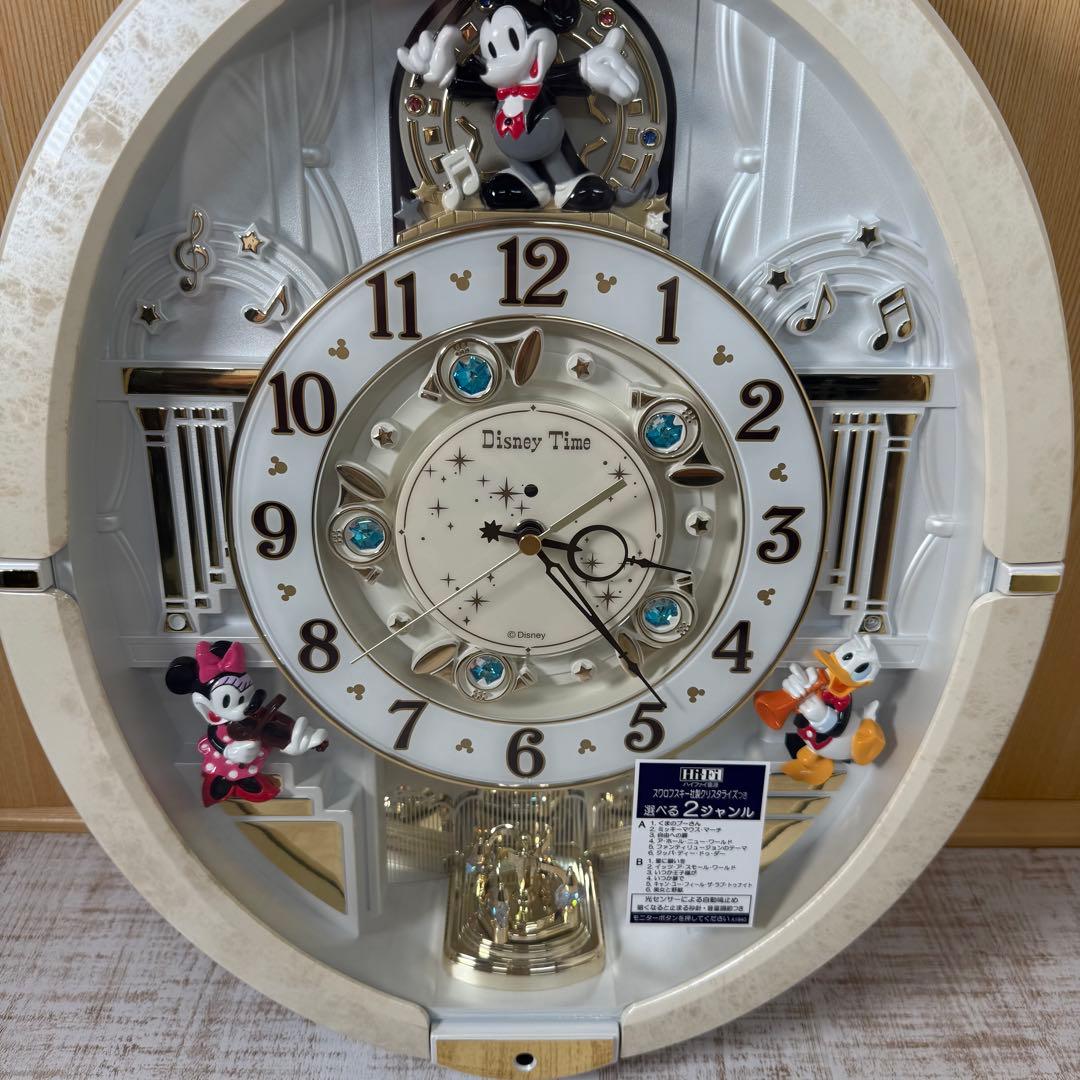 未使用品　SEIKO セイコー ディズニータイム からくり時計 FW574W