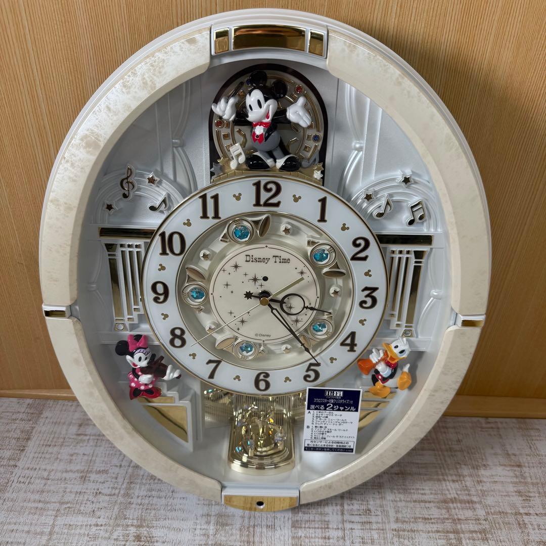 未使用品　SEIKO セイコー ディズニータイム からくり時計 FW574W