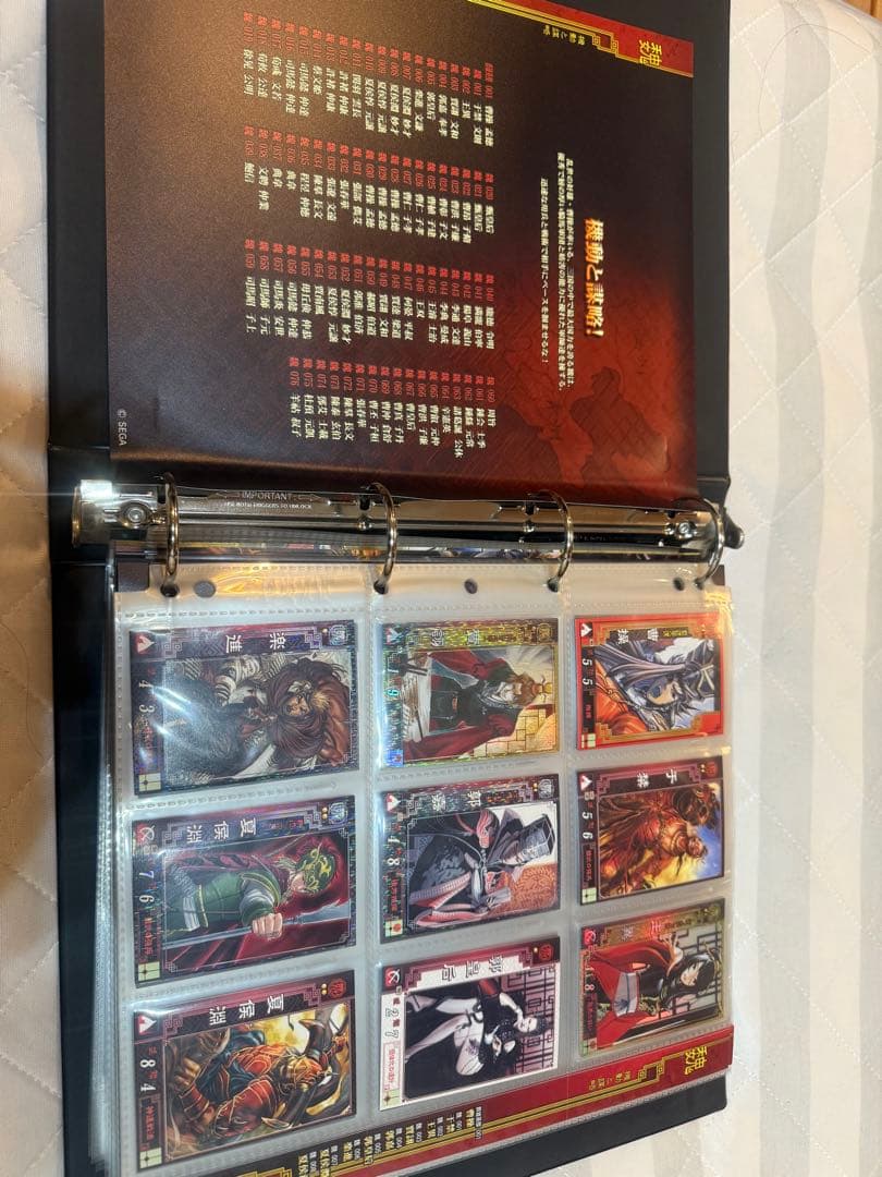ゴ*ヤ様 三国志大戦2 カードバインダー　カード338枚コンプリート
