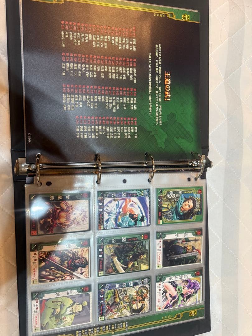ゴ*ヤ様 三国志大戦2 カードバインダー　カード338枚コンプリート