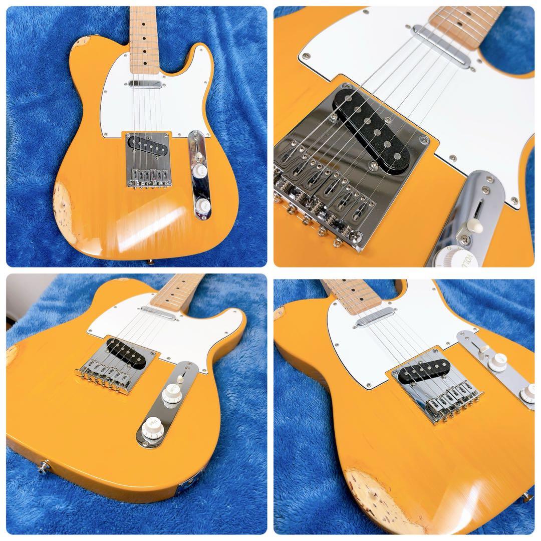 Squier Sonic Telecaster オレンジ レリック加工
