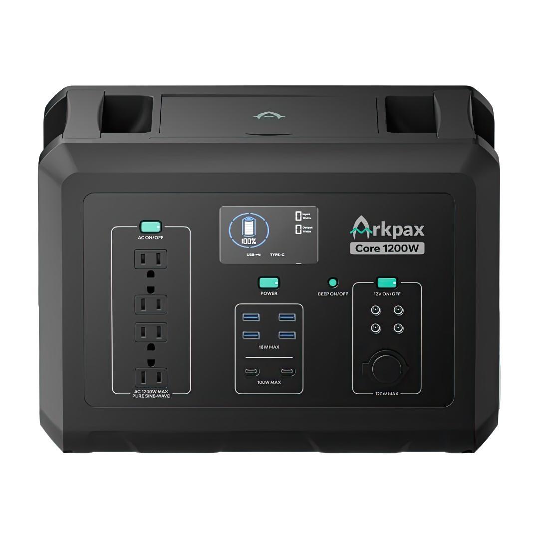 Arkpax ポータブル電源 1024Wh 定格1200W AC100V UPS
