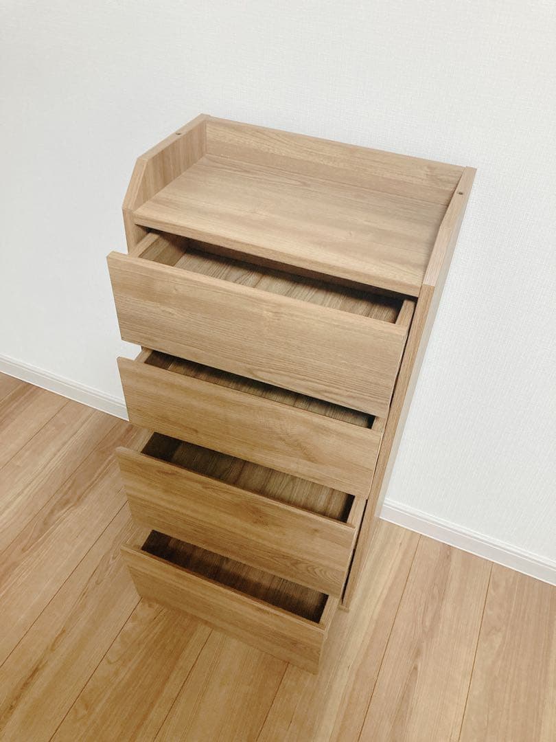 【超美品】薄型カウンター下収納 チェスト