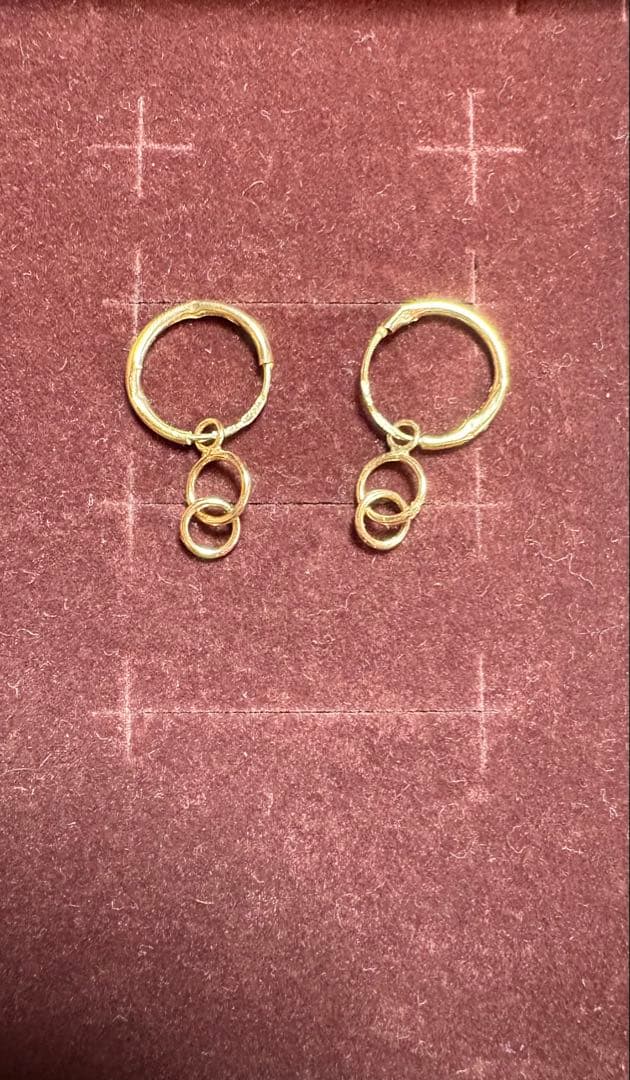 k18ygイタリアンゴールドピアス