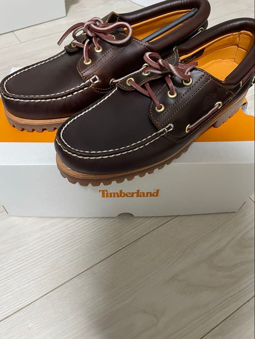 Timberland 3eye 26.5 ブラウン