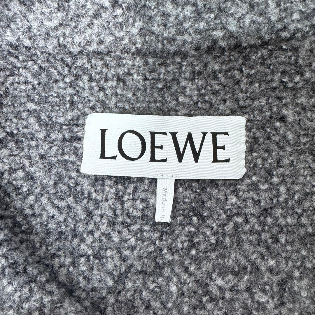 現行品★美品LOEWE カシミヤ ウール オーバーシャツ 48