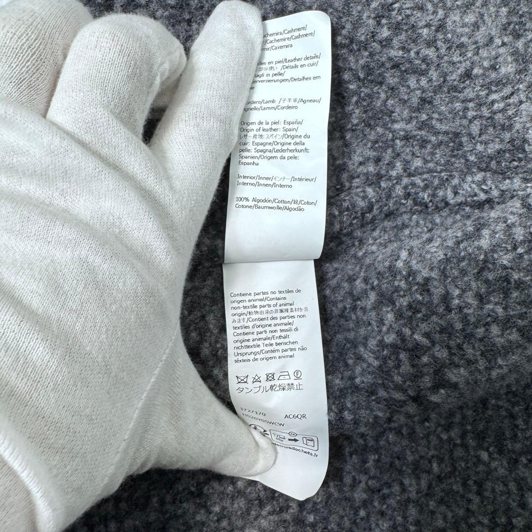 現行品★美品LOEWE カシミヤ ウール オーバーシャツ 48