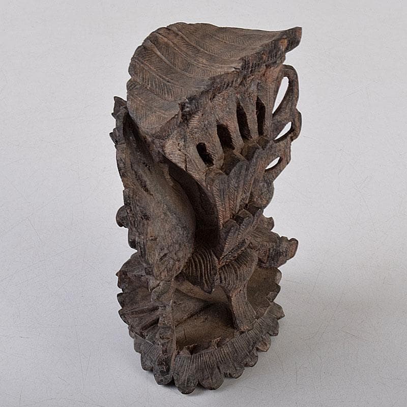 バリ島　インドネシア　木彫　ガルーダ像　置物　N　8580