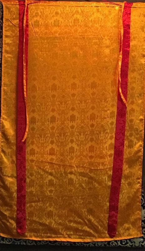 ◆六道輪廻図（Wheel of Life）/タンカ／仏画／曼荼羅／チベット-A