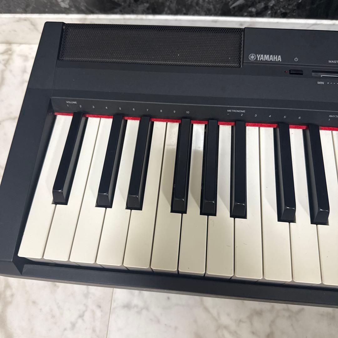 Yamaha ブラック電子ピアノ