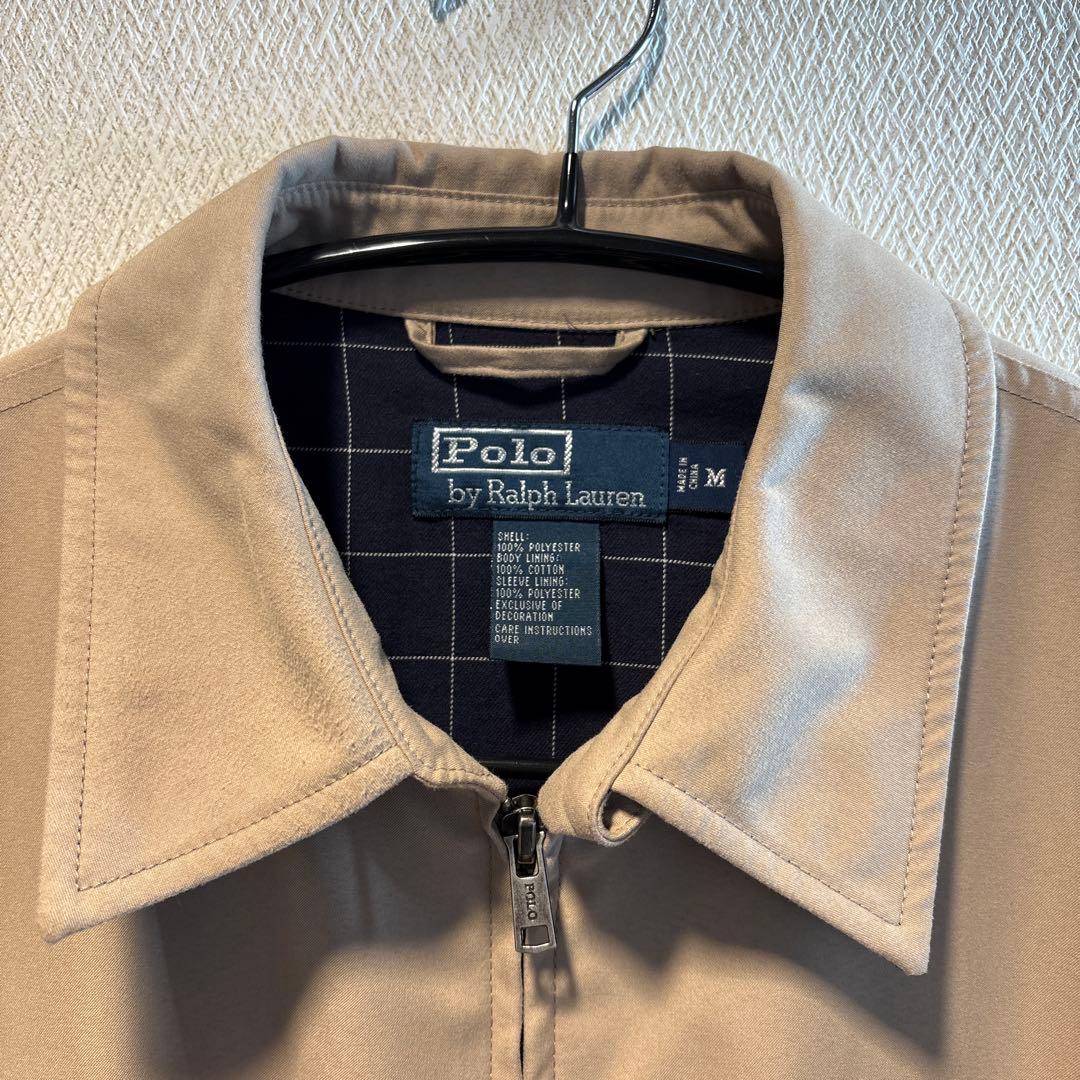 美品　90's ポロラルフローレン スイングトップ M