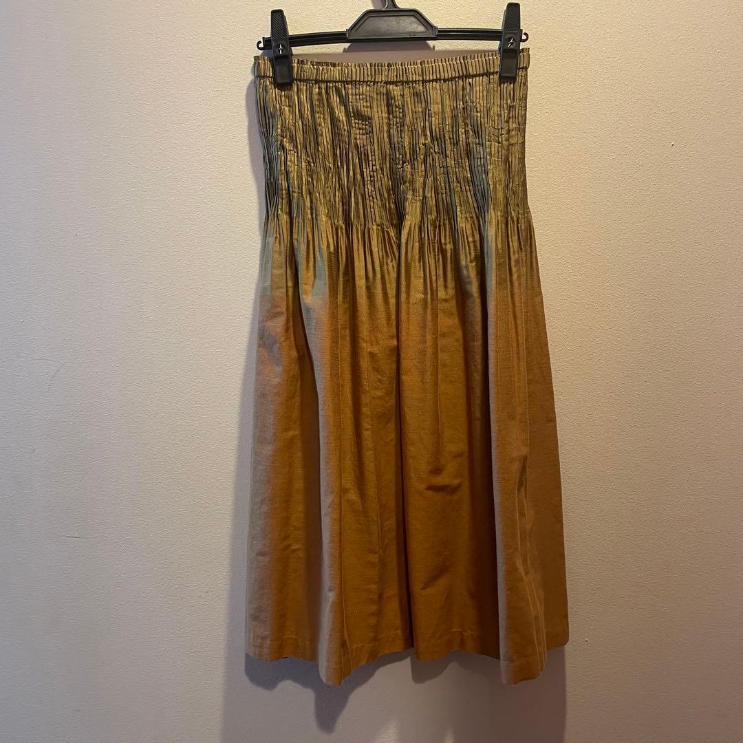 ISSEY MIYAKE プリーツスカート イッセイミヤケ グラデーション