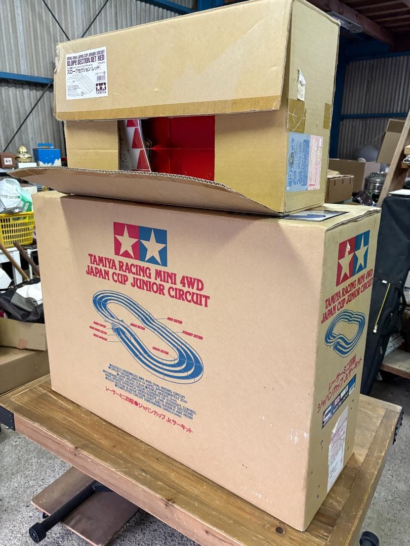 タミヤ ミニ四駆 ジャパンカップ ジュニアサーキット ジャンプ台付き 2箱セット