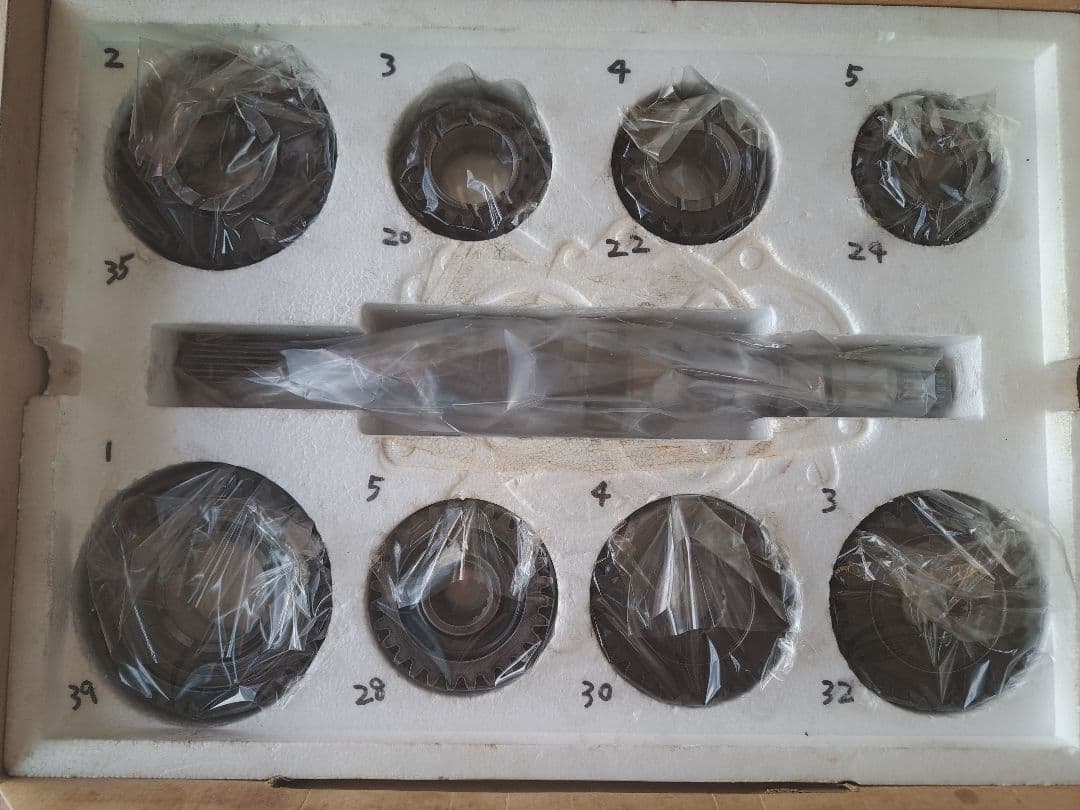 TRDクロスミッション C56•C52用タイプB中古⑤ 決勝走行419Km使用