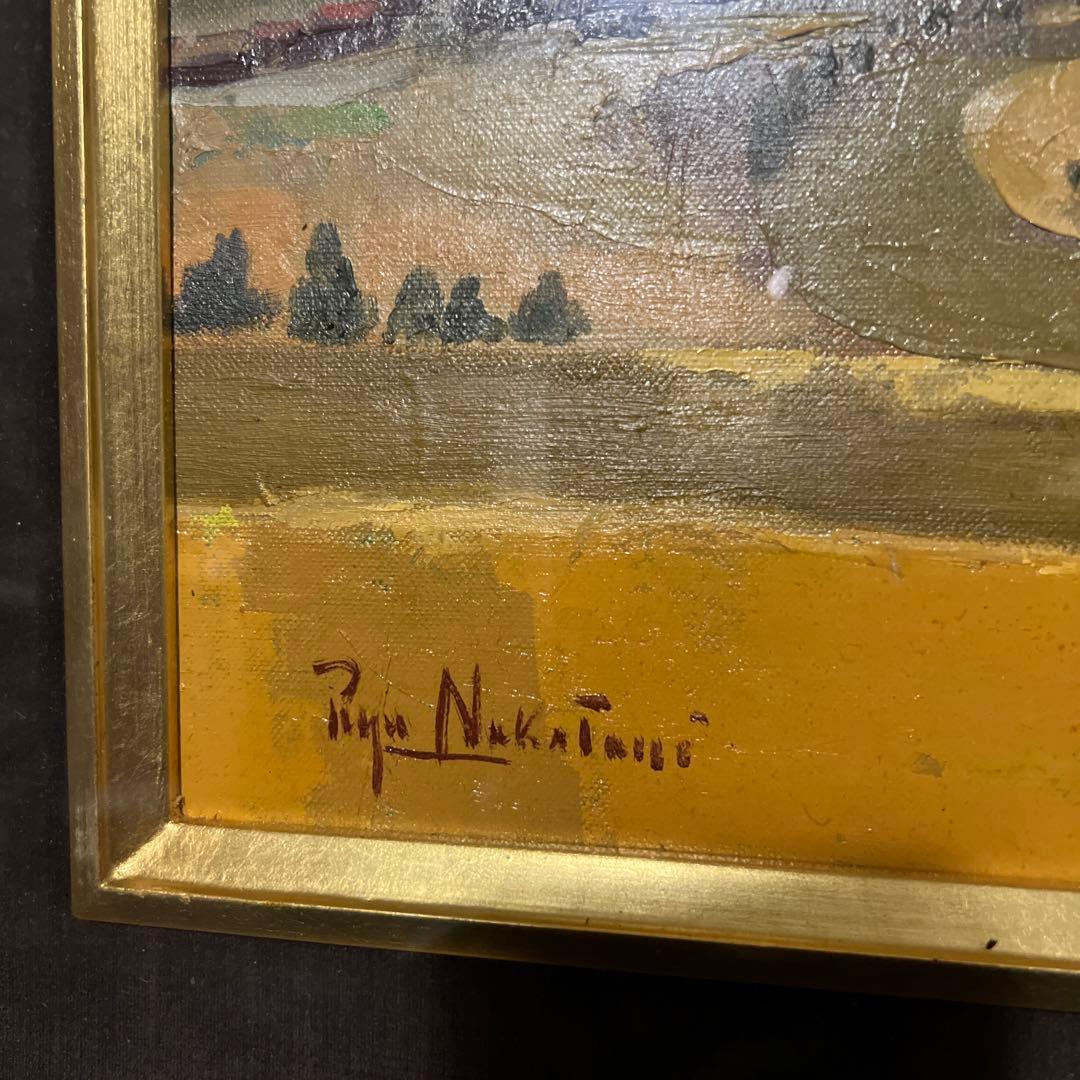 中谷龍一　 油彩画 風景画