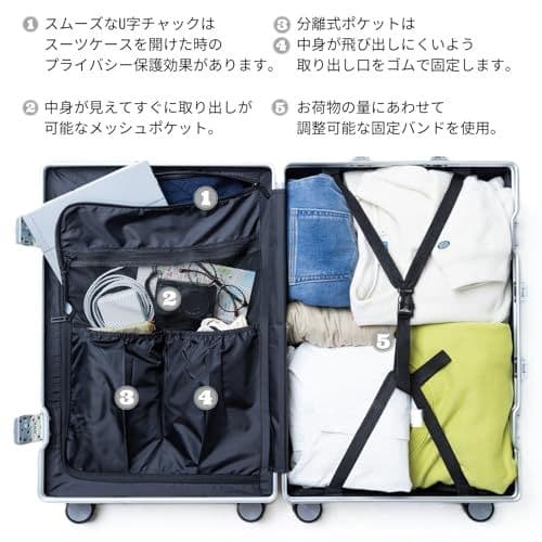 【新品値下げ】スーツケースS☆シルバー/キャリーケース/軽量/機内持ち込み