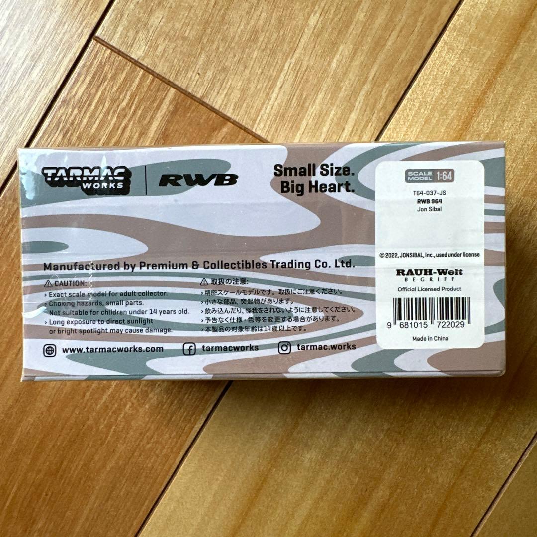 ミニカー Tarmac works RWB 964 Jon Sibal