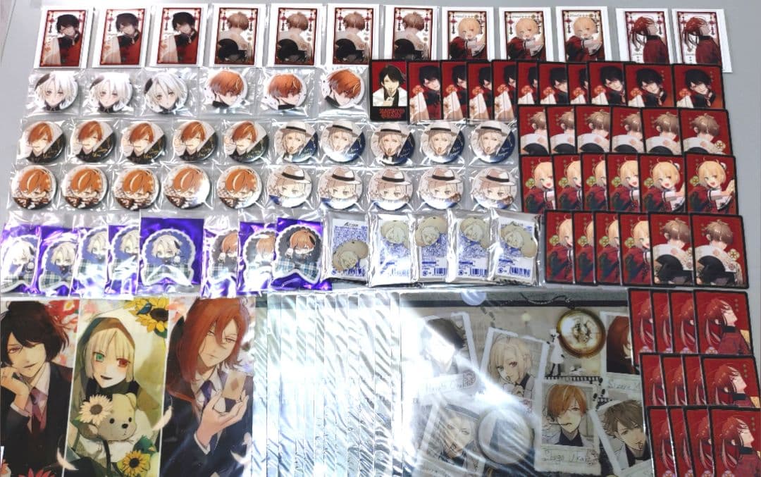 ニルアド ニル・アドミラリの天秤 隼人 累 滉 昌吾 翡翠 紫鶴 OPG缶バッジ