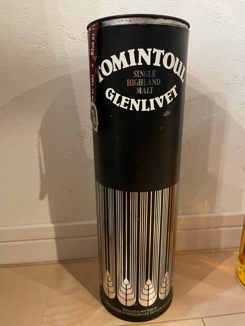 【未開封】TOMINTOUL GLENLIVETウイスキー700ml