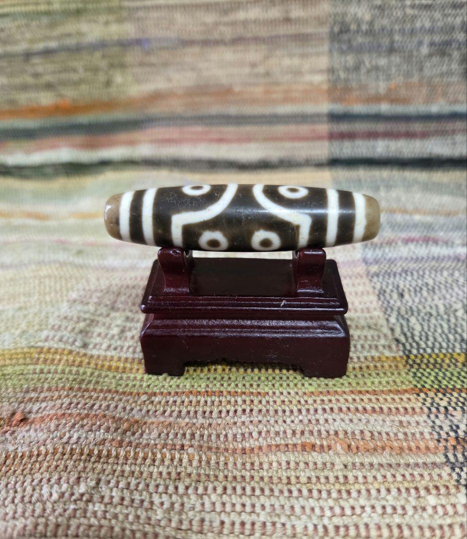 047天珠　正統派　七眼天珠　dzibeads！