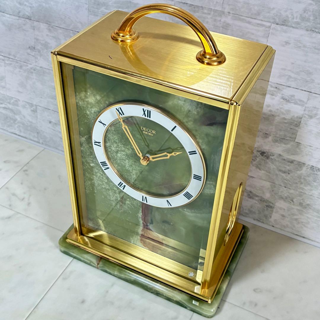 希少✨SEIKO 置き時計 AZ513G DECOR ダブルHi-Fi メロディ