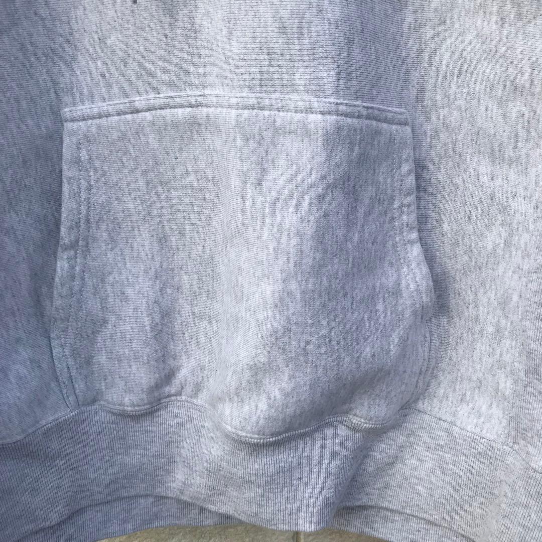 PHATRNK×SRVNTZ　パーカー　XL　アッシュグレー　ブルー