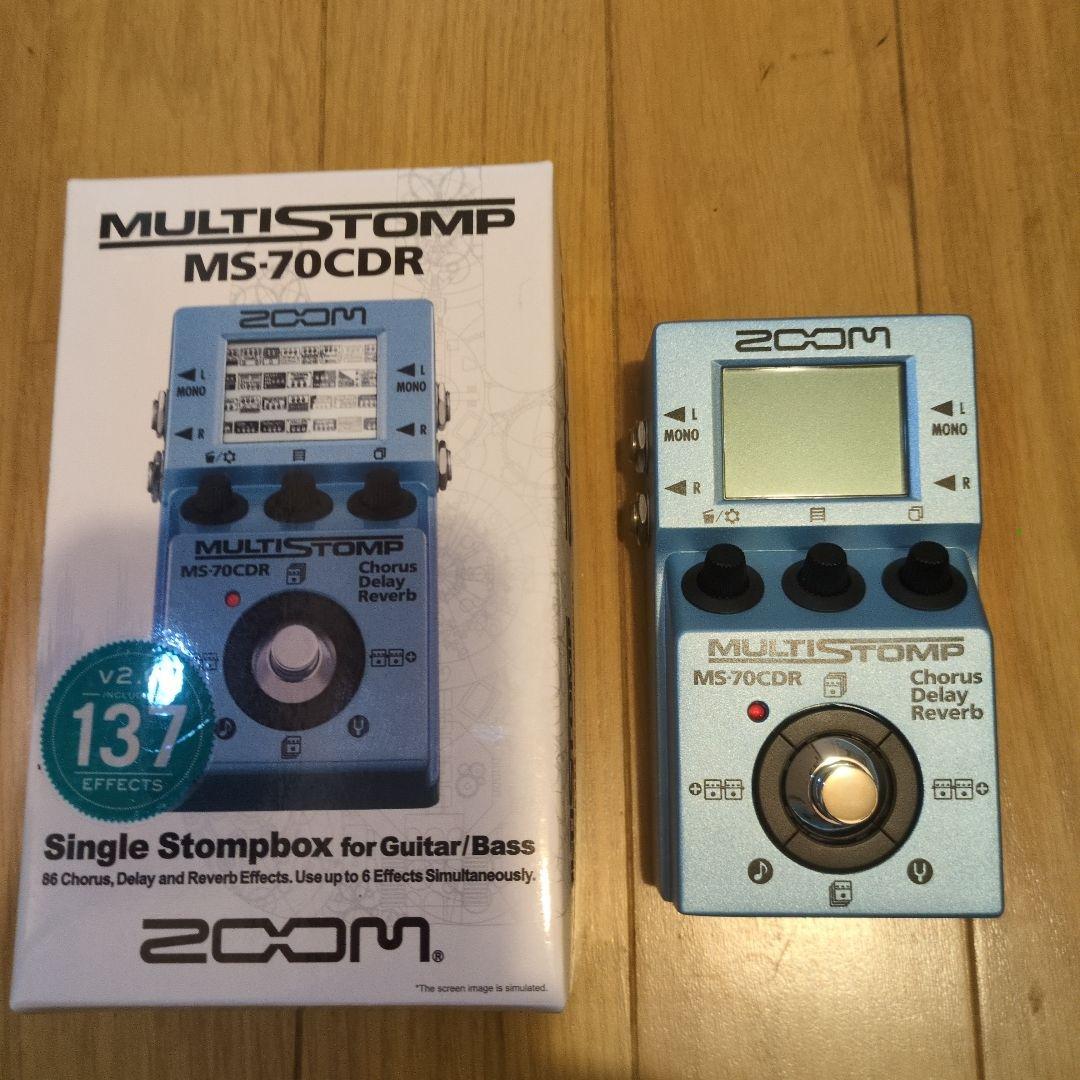 ZOOM MS-70CDR マルチストンプ