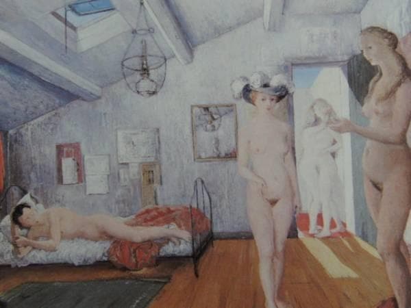 Paul Delvaux、LE REVE、海外版超希少レゾネ、新品額付