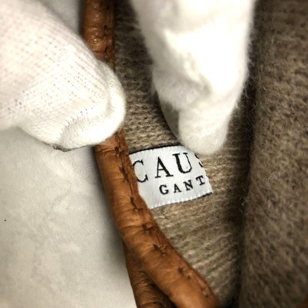 ★美品★GANTIER CAUSSE ガンコス/コース ペッカリーレザーグローブ