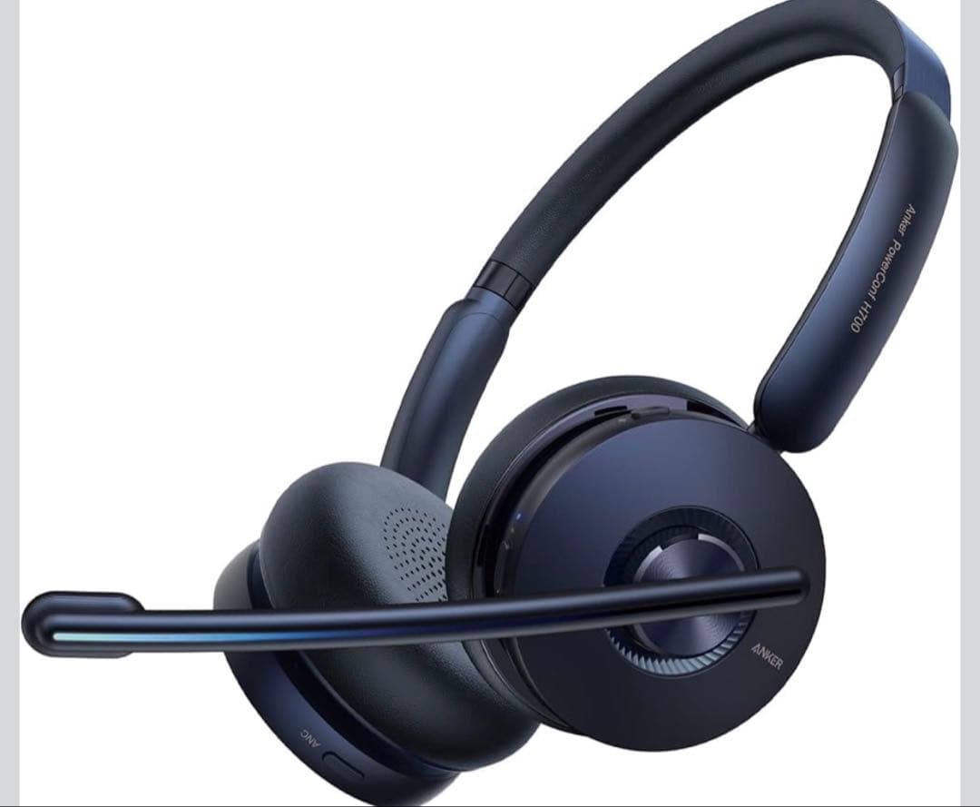 【ほぼ未使用】ワイヤレスヘッドセットAnker PowerConf H700