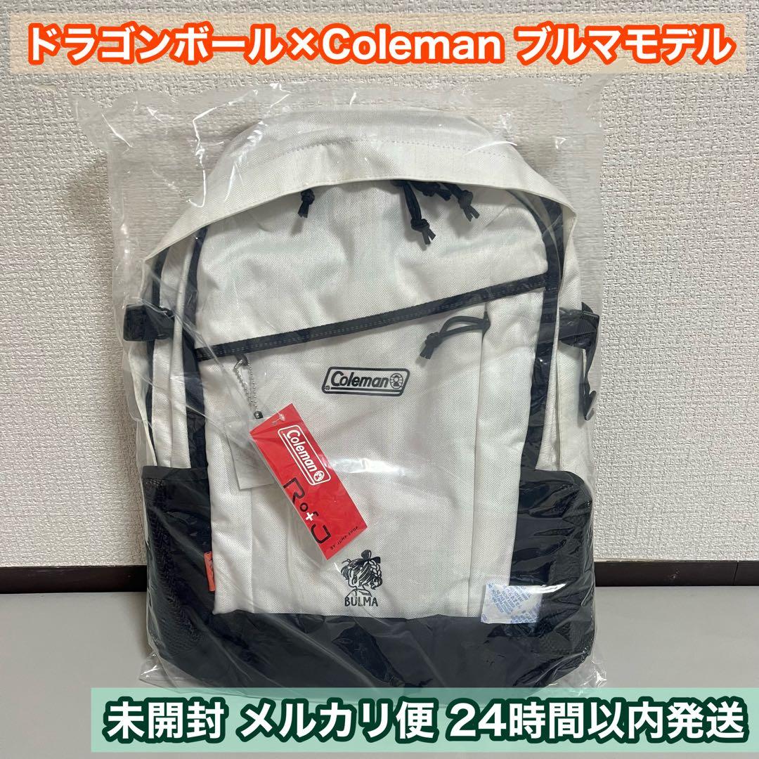 RofJ×Coleman ドラゴンボール ブルマ リュック ホワイトブラック