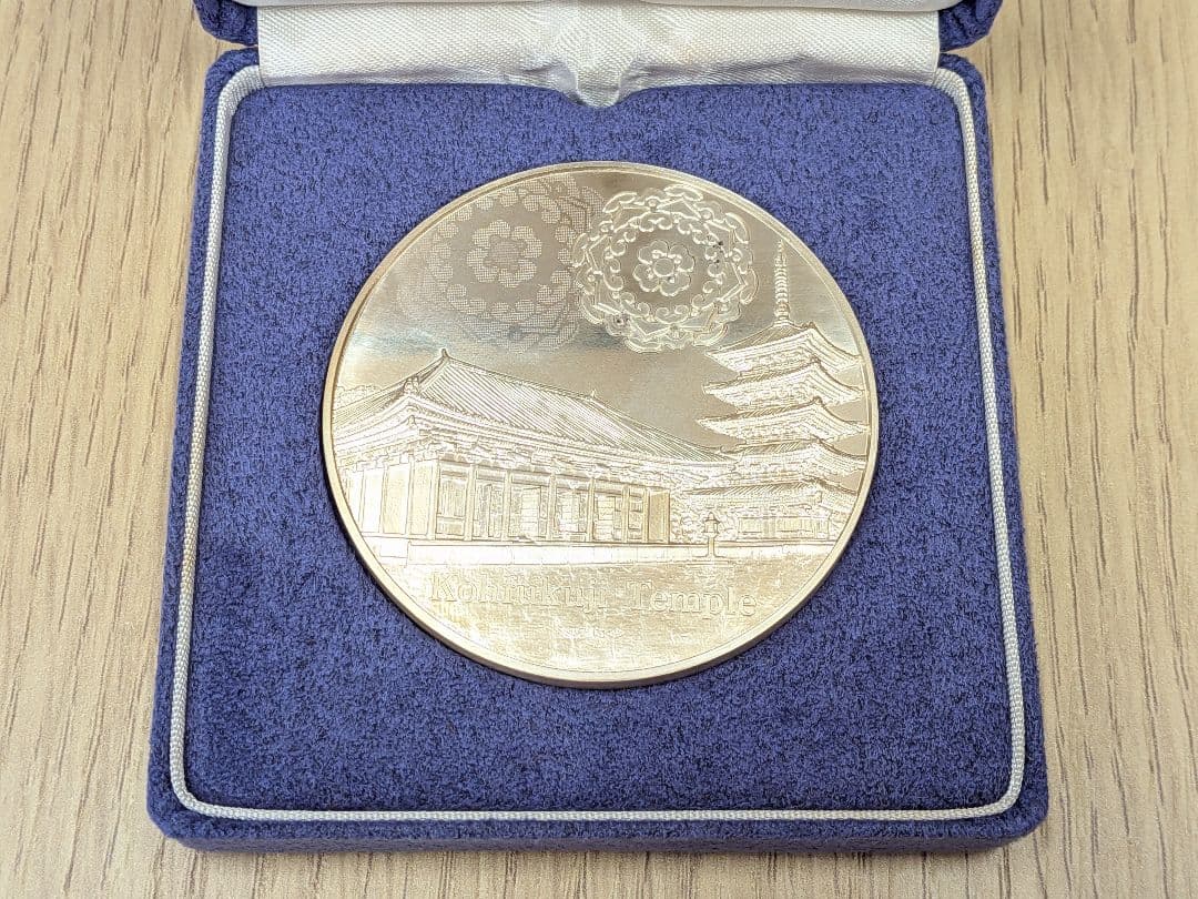 【美品】興福寺 阿修羅像 純銀（999）メダル 160g