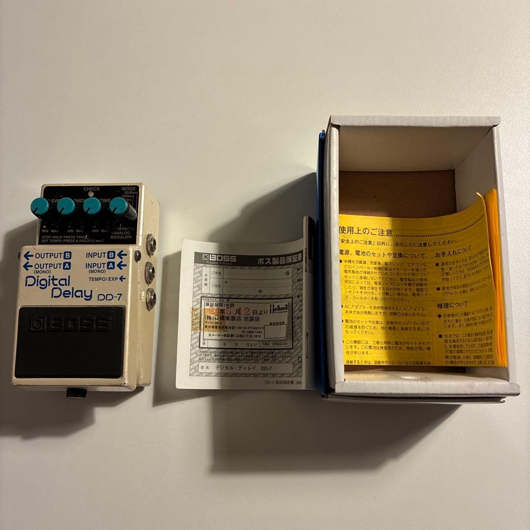 Boss DD-7 デジタルディレイ