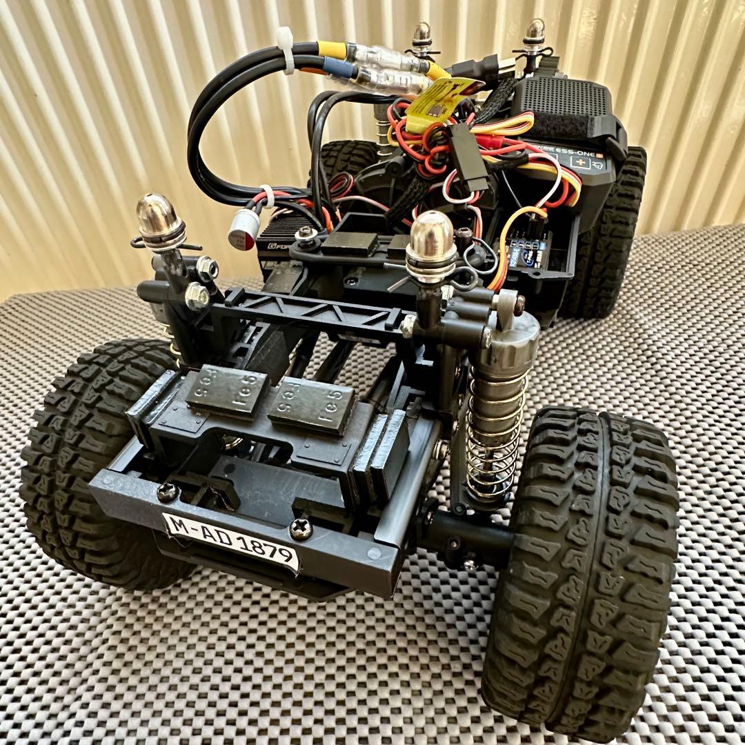 w*z様 タミヤ 1/10 CC-02シャーシ＆ブラックフット ボディ