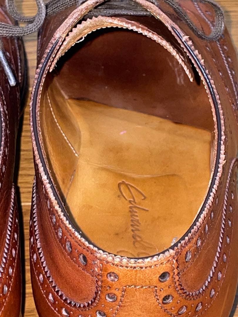 【レア】エドワードグリーン 旧工場 サンドリンガム 6E 202ラスト