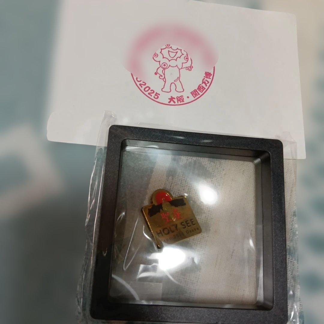 EXPO2025 HOLY SEE ピンバッジ